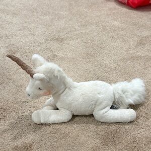 Jellycat white Luna medium unicorn